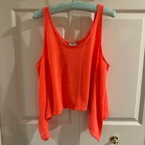 Guess Fluorescent Flowy Top